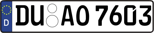 DU-AO7603