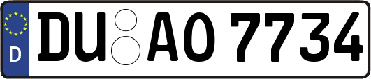 DU-AO7734