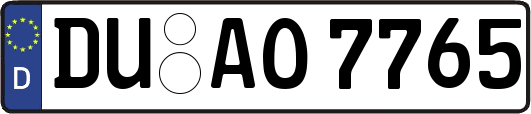 DU-AO7765