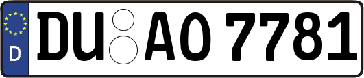 DU-AO7781