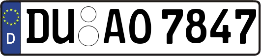DU-AO7847