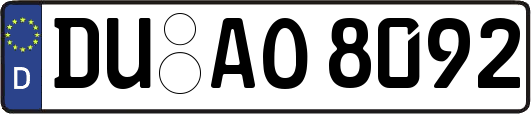DU-AO8092