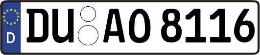 DU-AO8116