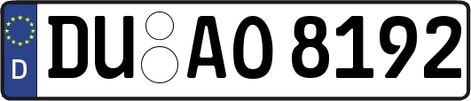 DU-AO8192