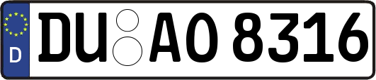DU-AO8316