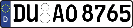 DU-AO8765