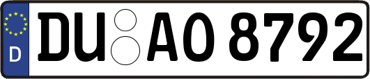 DU-AO8792