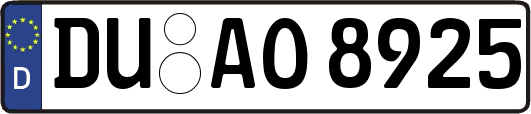 DU-AO8925