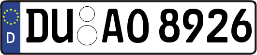 DU-AO8926