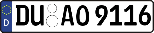 DU-AO9116