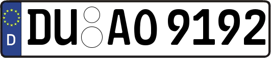 DU-AO9192