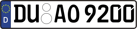 DU-AO9200