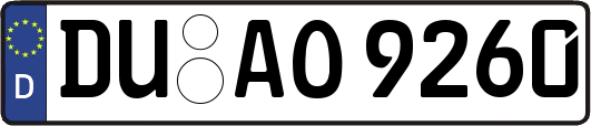 DU-AO9260
