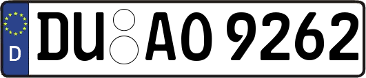 DU-AO9262