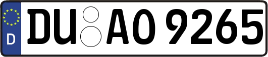 DU-AO9265