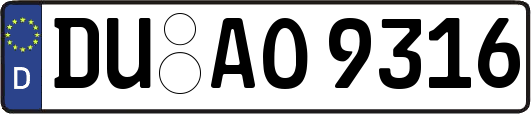 DU-AO9316