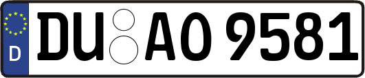 DU-AO9581