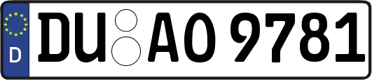 DU-AO9781