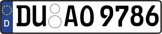 DU-AO9786