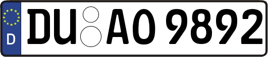 DU-AO9892