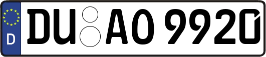 DU-AO9920