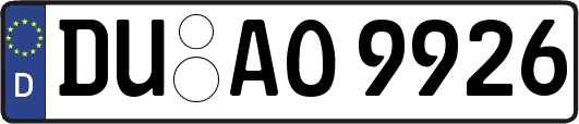 DU-AO9926