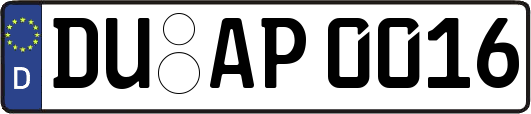 DU-AP0016