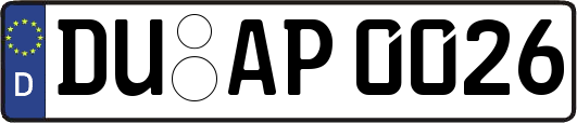 DU-AP0026