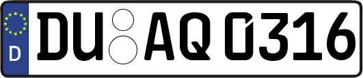 DU-AQ0316
