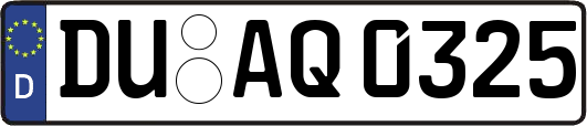 DU-AQ0325