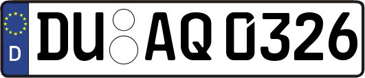 DU-AQ0326