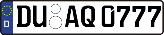 DU-AQ0777