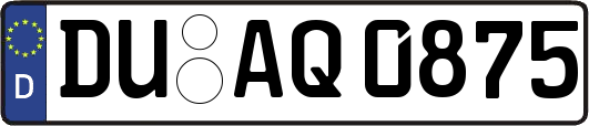 DU-AQ0875