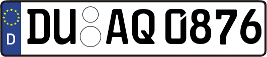 DU-AQ0876