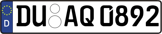 DU-AQ0892
