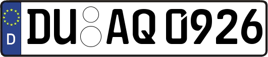 DU-AQ0926