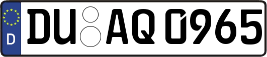 DU-AQ0965