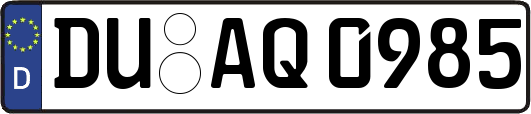 DU-AQ0985
