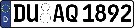 DU-AQ1892