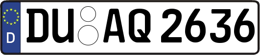 DU-AQ2636