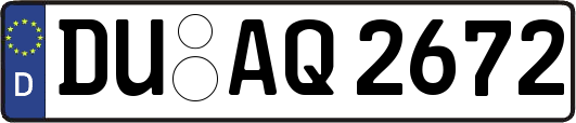 DU-AQ2672