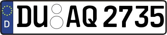 DU-AQ2735