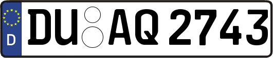 DU-AQ2743