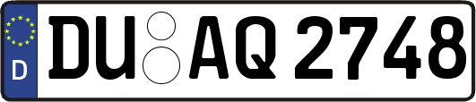 DU-AQ2748
