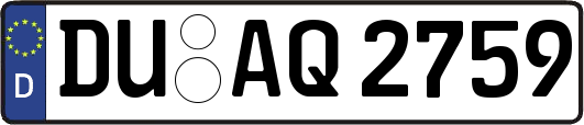 DU-AQ2759