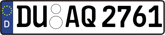 DU-AQ2761