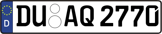 DU-AQ2770