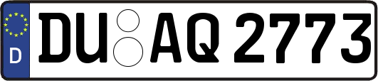 DU-AQ2773