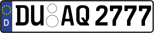 DU-AQ2777