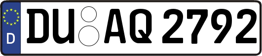 DU-AQ2792